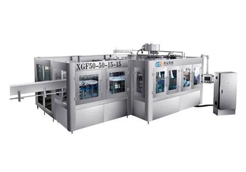 Drinking Mineral Pure Water Bottle Filling Machinery XGF50-50-15