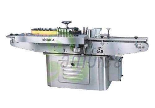 Automatic High Speed wet Glue flat Bottle labeling Machine AHL -80