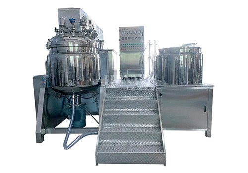 500 Liters Hydraulic Vacuum Emulsifying Mixer