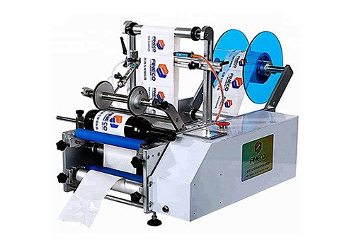 FK603 Semi-Automatic Round Bottle Labeling Machine