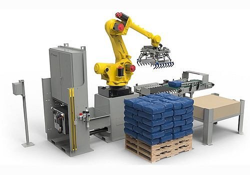 AR-210 Series Robot bag Palletizer