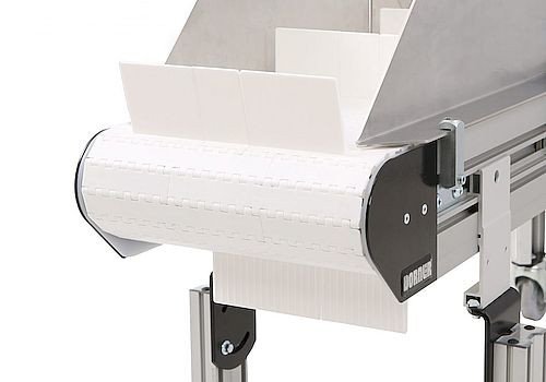 3200 Series Modular Belt Straight Cleated Conveyors