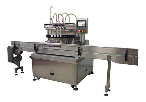 Automatic Linear Pump Filler (4 Nozzles) HSY-LSPP04
