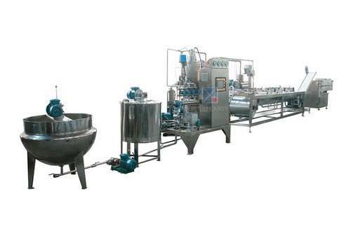 T400 Automatic Die-forming Soft Milk Candy Machine 