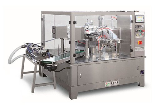 HLGD6- 200 / HLGD8- 200 Liquid and Sauce Filling to Rotary Packing Machine