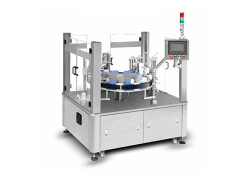 YB-LZ50 Vertical Rotary Cartoning Machine Put Small Bottle into The Box
