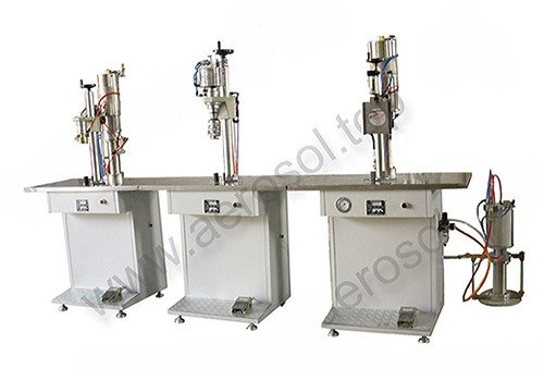 ASL-3A Semi-Automatic Aerosol Filling Machine