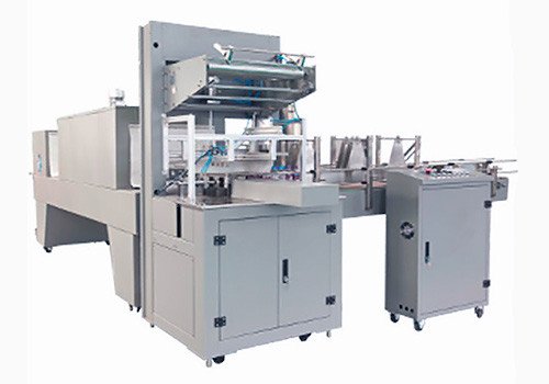 Linear Type Automatic PE Film Shrink Wrapping Machine KM-25B 