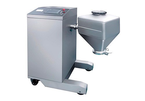 HHD mixer with removable hopper