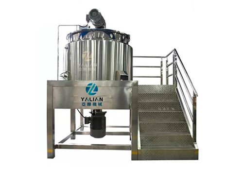 YMC Shampoo Making Machine-Series Stainless Steel Mixing Tank