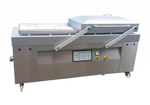 VTA-800D Large Size Dual Chambers & Single Cover Vacuum Packaging Machine