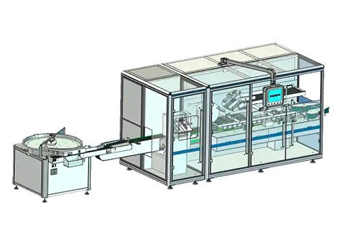 J-300P High Speed Bottle Type Cartoner/Cartoning Machine/Carton Erector