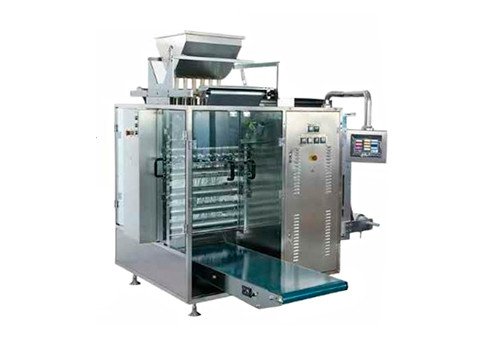 Вертикальная многополосная упаковочная машина JCF-1200 с четырехсторонней запайкой