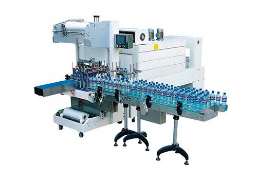 Полностью автоматическая упаковочная машина в термоусадочную пленку