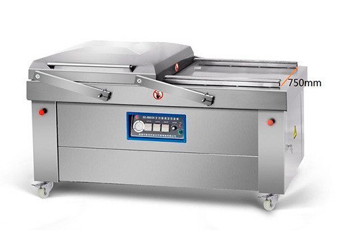 Высокопроизводительная двухкамерная вакуумная упаковочная машина DZ900/2S