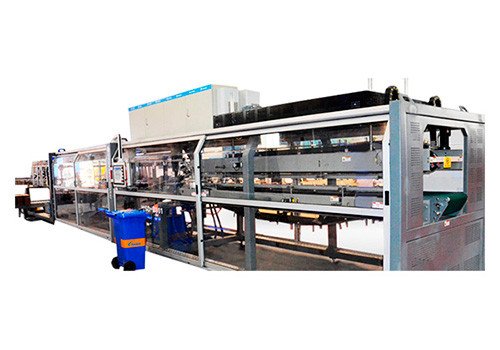 Машина для упаковки в картонные ящики оберточного типа серии MZB