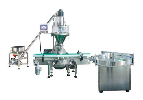 Semi-Automatic Powder Filling Machine with Conveyor SM-50A