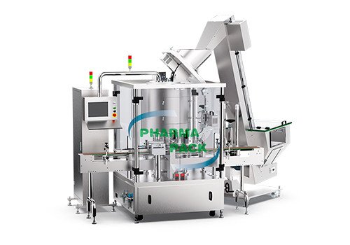 Ротационная укупорочная машина LF CR-1506/2510/4016 под винтовые крышки