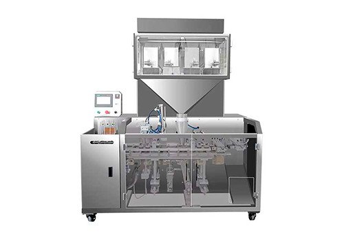 YSBZ005 Pre-made vertical zipper food sachet bag zip lock bag packaging machine