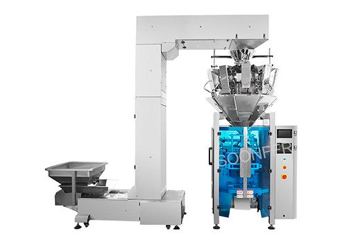 SF-420AZ Высокоточная автоматическая упаковочная машина для упаковки кубиков льда в пакеты с задней кромкой