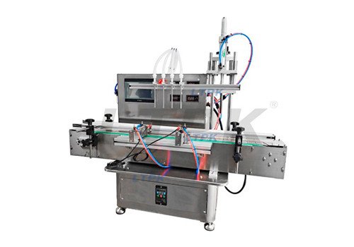 LT-DPPF04 Desktop Four Heads Peristaltic Pump Filling Machine