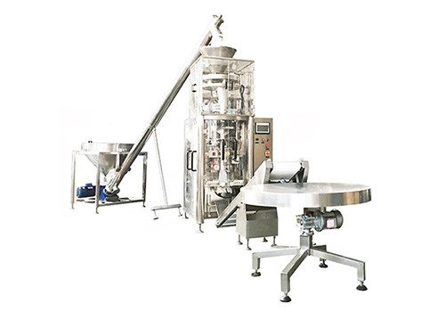 ZVF-620S Salt Vertical Form Fill Seal Machine with Volumetric Cup