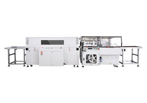 GPL-5545DI+GPS-5030LW Полностью автоматическая L-образная вертикальная машина для верхней и нижней термоусадочной упаковки