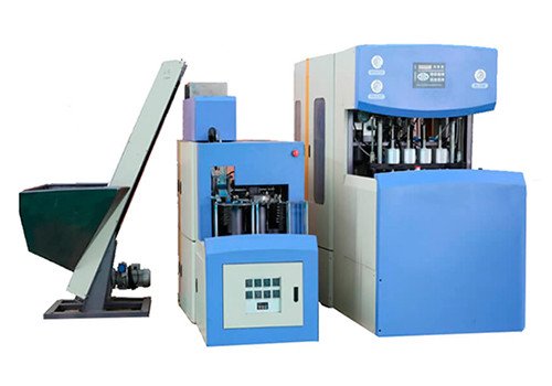 Semi-auto 4-Cavity Bottle Blow Molding Machine LKSA-4 