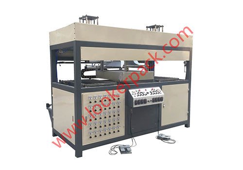 Double-Head Semi-auto Blister Forming Machine LK-61B