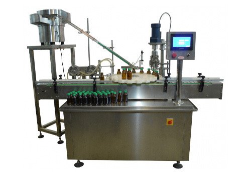 Моноблок разливочно-укупорочный "Мастер" для стеклянных флаконов с винтовым горлом МЗ-400ЕД