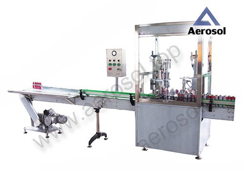 AF-50B Automatic Aerosol Filling Machine