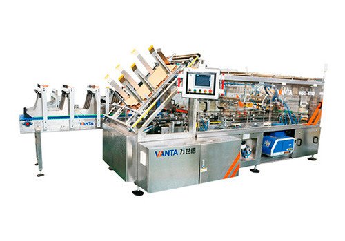 Машина для упаковки в картонные ящики оберточного типа серии LZB