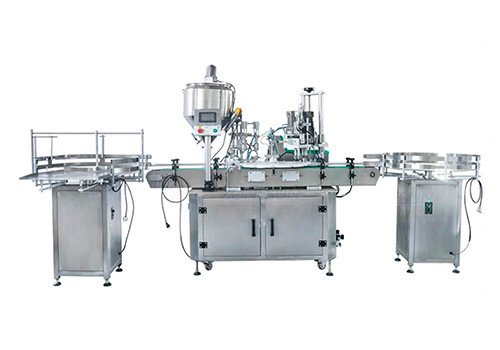 ZS-FAL180A4 Automatic Essential Oil Eye Drop Vial Small Bottle Filling And Capping Machine With Cap Feeder