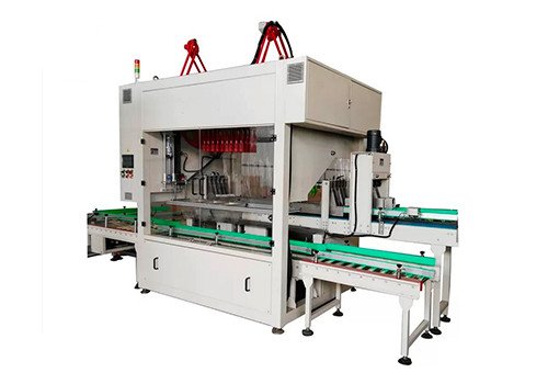 Double Chain Wheel Automatic Case Packer Machine WKD-SZX-15 