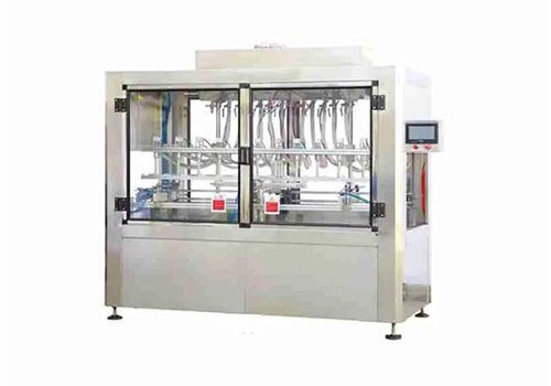 Straight line 12 head liquid filling machine BCZG100-02