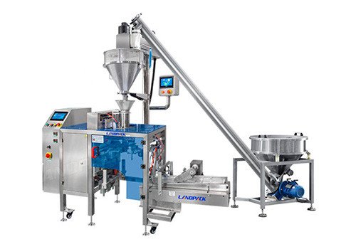 LDB-300D Automatic Mini Doypack Premade Zipper Bag Gusset Pouch Powder Packaging Machine