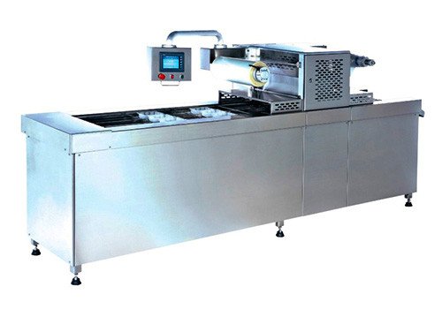 Automatic Tray Sealer with Vacuum and Gas Flushing J-V0592CA 