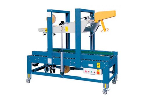 Автоматический клейщик коробов со складыванием верхних клапанов CHS-6605A с верхним и боковым ременным приводом