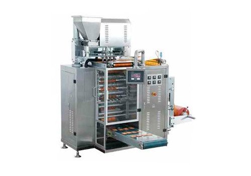 Вертикальная многополосная упаковочная машина JCF-500 с четырехсторонней запайкой