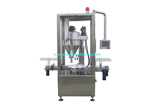 Automatic Tinplate Milk Powder Can Bottle Filling Machine 