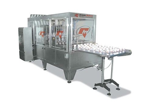 Linear 6-Line Buttermilk Filling and Sealing Machine FM 675L