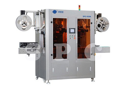 SPC-D250 Double Head Label Sleeving Machine 