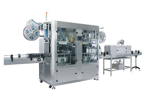 Double Head Bottle Sleeve Labeling Machine GF151-5B 