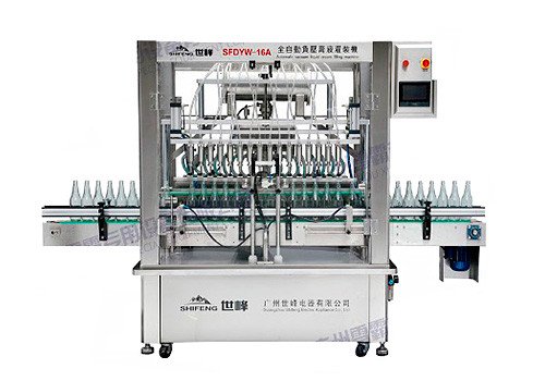 SFDYW-16 Automatic Negative Pressure Type Liquid Cream Filling Machine 