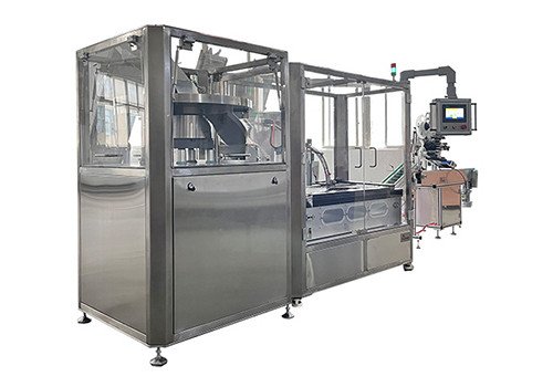 Автоматическая машина для фасовки шипучих таблеток в тюбики TF-120