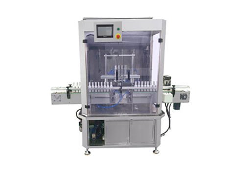 Honey Bottle Automatic Filling Machine 4 Heads Type