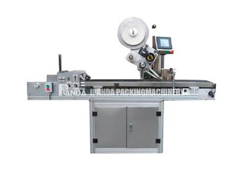 Sticker Flat Carton Box Labeling Machine 