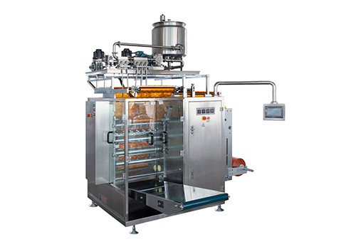DXDO-J900E Tomato Sauce Four-side Sealing & Multi-line Packing Machine