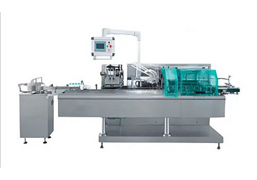 Cartoning Machine with Glue Sealing Date Code