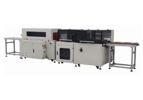 High-speed Automatic Side Closure Shrink Packaging Machine QFZ450G+BSG5030 